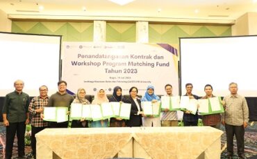 lkst-ipb-university-laksanakan-penandatanganan-kontrak-dan-workshop-program-matching-fund-tahun-2023-news