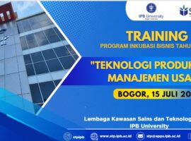 Bg Training Program Inkubasi Bisnis