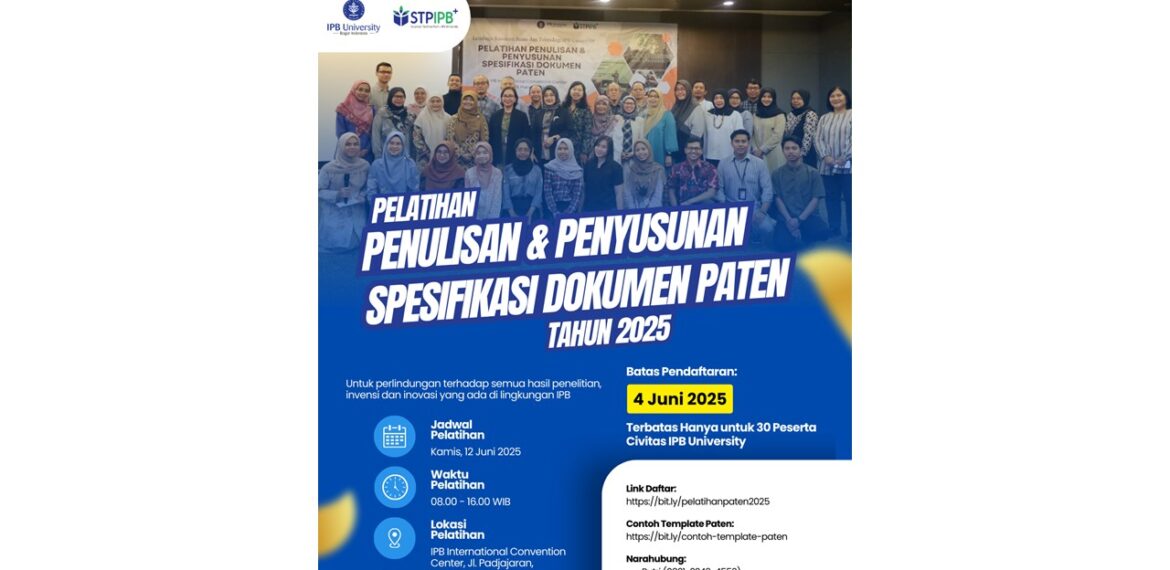 Pelatihan Penulisan dan Penyusunan Paten